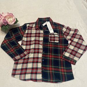 GAP KIDS Size 12 Button Down TOP Only Of A 2 Piece Set NWT